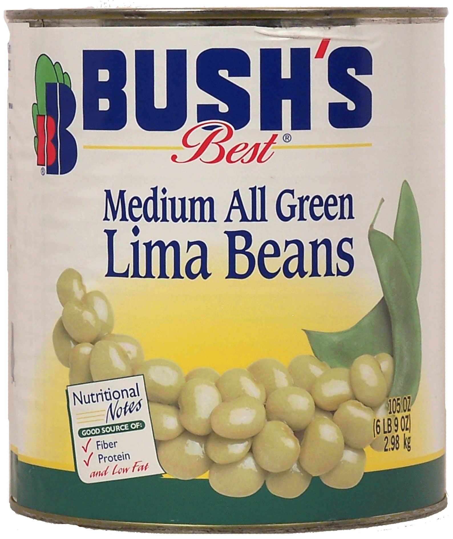 Bush's Best&nbsp;&nbsp;medium all green lima beans Full-Size Picture